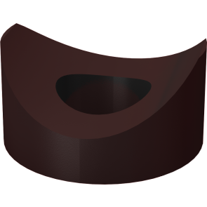 Satteldistanzstücke in unterschiedlichen Längen Material: Polyethylen (PE) Farbe: schwarz ähnlich RAL 9005