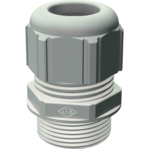 EUROFIX cable gland made of V0 material
IP68 - 5bar - 
DIN EN 62444 and UL 514B

Material: polyamide 6.

Colour: black

Temperature: -25°C / +100°C

with o-ring: -40°C / +100°C

