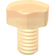 Hexagonal screw 

similar to DIN 34810 / DIN 933/ DIN EN 24017 / DIN ISO 4017

Material: Polyamide 6.6 (PA6.6)
as of size M10 x 50 glass fibre reinforced

Colour:   natural